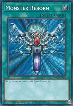 Monster Reborn (V.3 - Secret Rare) - Quarter Century Bonanza (Secret Rare) [RA03-052]