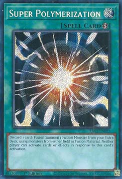 Super Polymerization (V.3 - Secret Rare) - Quarter Century Bonanza (Secret Rare) [RA03-053]