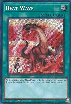 Heat Wave (V.3 - Secret Rare) - Quarter Century Bonanza (Secret Rare) [RA03-058]