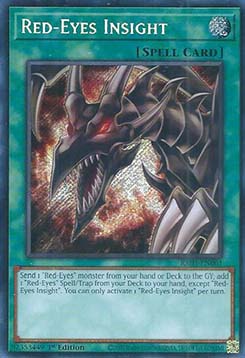 Red-Eyes Insight (V.3 - Secret Rare) - Quarter Century Bonanza (Secret Rare) [RA03-061]