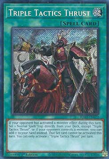 Triple Tactics Thrust (V.3 - Secret Rare) - Quarter Century Bonanza (Secret Rare) [RA03-072]