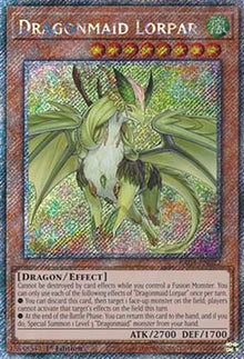 Dragonmaid Lorpar (V.4 - Platinum Secret Rare) - Quarter Century Bonanza (Platinum Secret Rare) [RA03-022]
