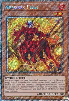 Nemeses Flag (V.4 - Platinum Secret Rare) - Quarter Century Bonanza (Platinum Secret Rare) [RA03-024]