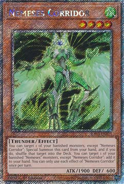 Nemeses Corridor (V.4 - Platinum Secret Rare) - Quarter Century Bonanza (Platinum Secret Rare) [RA03-025]