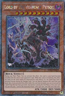 Lord of the Heavenly Prison (V.4 - Platinum Secret Rare) - Quarter Century Bonanza (Platinum Secret Rare) [RA03-029]