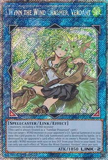 Wynn the Wind Charmer, Verdant (V.4 - Platinum Secret Rare) - Quarter Century Bonanza (Platinum Secret Rare) [RA03-045]