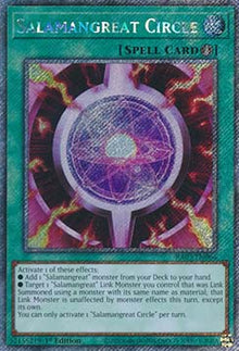 Salamangreat Circle (V.4 - Platinum Secret Rare) - Quarter Century Bonanza (Platinum Secret Rare) [RA03-066]