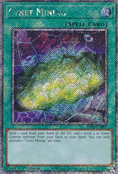 Cynet Mining (V.4 - Platinum Secret Rare) - Quarter Century Bonanza (Platinum Secret Rare) [RA03-067]