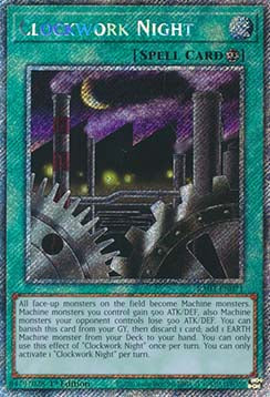 Clockwork Night (V.4 - Platinum Secret Rare) - Quarter Century Bonanza (Platinum Secret Rare) [RA03-071]