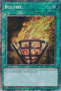 Bonfire (V.4 - Platinum Secret Rare) - Quarter Century Bonanza (Platinum Secret Rare) [RA03-073]