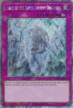 Grave of the Super Ancient Organism (V.4 - Platinum Secret Rare) - Quarter Century Bonanza (Platinum Secret Rare) [RA03-077]