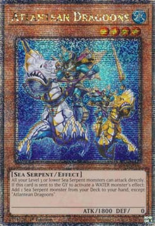 Atlantean Dragoons (V.5 - Quarter Century Secret Rare) - Quarter Century Bonanza (Quarter Century Secret Rare) [RA03-006]