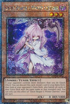 Ghost Reaper & Winter Cherries (V.5 - Quarter Century Secret Rare) - Quarter Century Bonanza (Quarter Century Secret Rare) [RA03-014]
