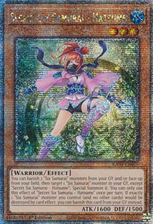 Secret Six Samurai - Hatsume (V.5 - Quarter Century Secret Rare) - Quarter Century Bonanza (Quarter Century Secret Rare) [RA03-016]