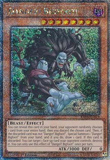 Danger! Bigfoot! (V.9 - Quarter Century Secret Rare) - Quarter Century Bonanza (Quarter Century Secret Rare) [RA03-019]