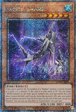 Crystal Shark (V.5 - Quarter Century Secret Rare) - Quarter Century Bonanza (Quarter Century Secret Rare) [RA03-031]