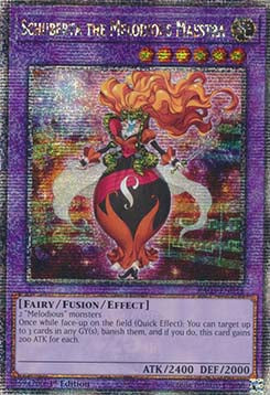 Schuberta the Melodious Maestra (V.5 - Quarter Century Secret Rare) - Quarter Century Bonanza (Quarter Century Secret Rare) [RA03-034]