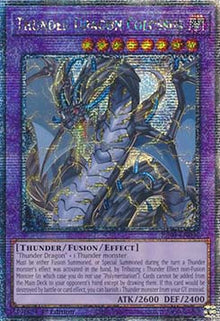Thunder Dragon Colossus (V.5 - Quarter Century Secret Rare) - Quarter Century Bonanza (Quarter Century Secret Rare) [RA03-036]