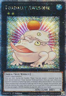 Toadally Awesome (V.5 - Quarter Century Secret Rare) - Quarter Century Bonanza (Quarter Century Secret Rare) [RA03-040]