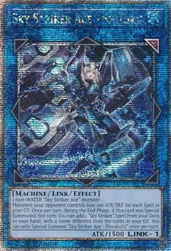 Sky Striker Ace - Shizuku (V.5 - Quarter Century Secret Rare) - Quarter Century Bonanza (Quarter Century Secret Rare) [RA03-043]