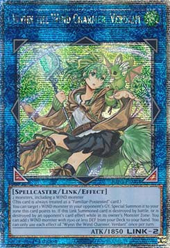Wynn the Wind Charmer, Verdant (V.5 - Quarter Century Secret Rare) - Quarter Century Bonanza (Quarter Century Secret Rare) [RA03-045]