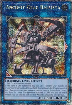 Ancient Gear Ballista (V.5 - Quarter Century Secret Rare) - Quarter Century Bonanza (Quarter Century Secret Rare) [RA03-046]
