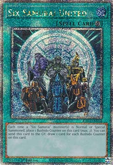 Six Samurai United (V.5 - Quarter Century Secret Rare) - Quarter Century Bonanza (Quarter Century Secret Rare) [RA03-054]