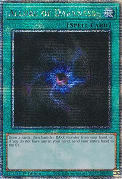 Allure of Darkness (V.5 - Quarter Century Secret Rare) - Quarter Century Bonanza (Quarter Century Secret Rare) [RA03-055]