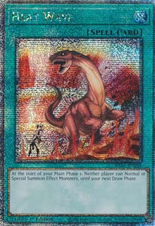 Heat Wave (V.5 - Quarter Century Secret Rare) - Quarter Century Bonanza (Quarter Century Secret Rare) [RA03-058]