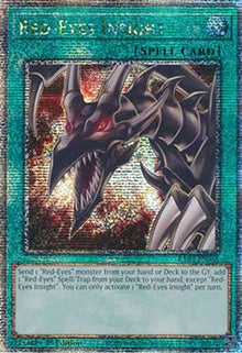 Red-Eyes Insight (V.5 - Quarter Century Secret Rare) - Quarter Century Bonanza (Quarter Century Secret Rare) [RA03-061]