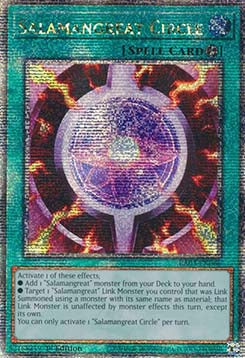 Salamangreat Circle (V.5 - Quarter Century Secret Rare) - Quarter Century Bonanza (Quarter Century Secret Rare) [RA03-066]