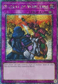 Rivalry of Warlords (V.5 - Quarter Century Secret Rare) - Quarter Century Bonanza (Quarter Century Secret Rare) [RA03-075]