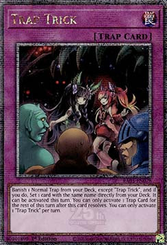 Trap Trick (V.5 - Quarter Century Secret Rare) - Quarter Century Bonanza (Quarter Century Secret Rare) [RA03-078]