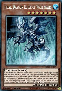 Tidal, Dragon Ruler of Waterfalls (V.6 - Collectors Rare) - Quarter Century Bonanza (Collectors Rare) [RA03-009]