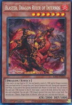 Blaster, Dragon Ruler of Infernos (V.6 - Collectors Rare) - Quarter Century Bonanza (Collectors Rare) [RA03-010]