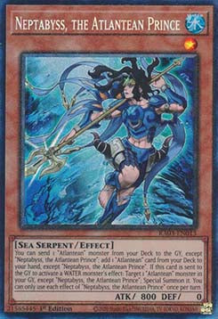 Neptabyss, the Atlantean Prince (V.6 - Collectors Rare) - Quarter Century Bonanza (Collectors Rare) [RA03-013]