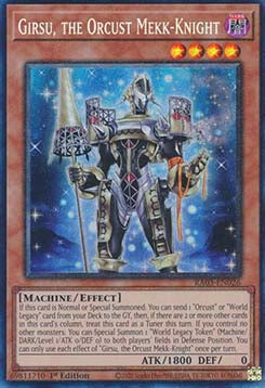 Girsu, the Orcust Mekk-Knight (V.6 - Collectors Rare) - Quarter Century Bonanza (Collectors Rare) [RA03-026]