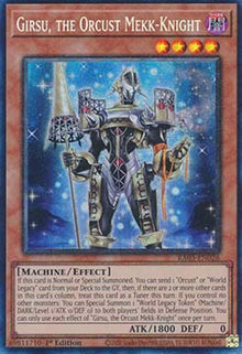 Girsu, the Orcust Mekk-Knight (V.6 - Collectors Rare) - Quarter Century Bonanza (Collectors Rare) [RA03-026]