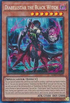 Diabellstar the Black Witch (V.5 - Collectors Rare) - Quarter Century Bonanza (Collectors Rare) [RA03-032]