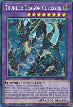 Thunder Dragon Colossus (V.6 - Collectors Rare) - Quarter Century Bonanza (Collectors Rare) [RA03-036]