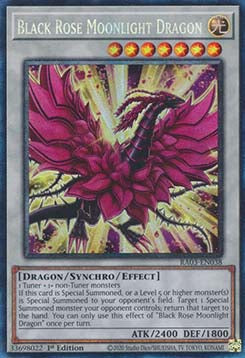 Black Rose Moonlight Dragon (V.6 - Collectors Rare) - Quarter Century Bonanza (Collectors Rare) [RA03-038]