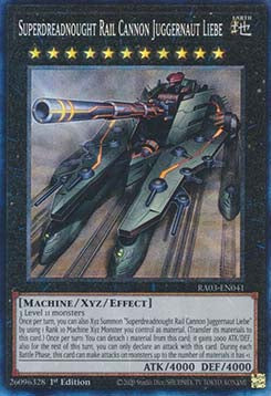 Superdreadnought Rail Cannon Juggernaut Liebe (V.7 - Collectors Rare) - Quarter Century Bonanza (Collectors Rare) [RA03-041]
