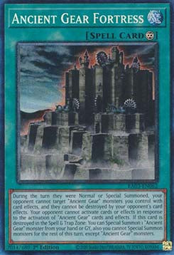 Ancient Gear Fortress (V.6 - Collectors Rare) - Quarter Century Bonanza (Collectors Rare) [RA03-062]