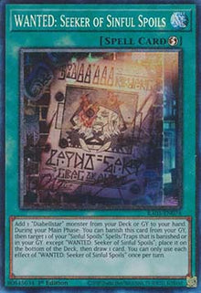 WANTED: Seeker of Sinful Spoils (V.5 - Collectors Rare) - Quarter Century Bonanza (Collectors Rare) [RA03-074]