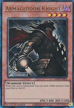 Armageddon Knight (V.7 - Ultimate Rare) - Quarter Century Bonanza (Ultimate Rare) [RA03-002]