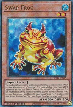 Swap Frog (V.7 - Ultimate Rare) - Quarter Century Bonanza (Ultimate Rare) [RA03-005]