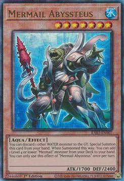 Mermail Abyssteus (V.7 - Ultimate Rare) - Quarter Century Bonanza (Ultimate Rare) [RA03-007]