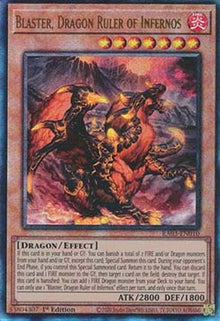 Blaster, Dragon Ruler of Infernos (V.7 - Ultimate Rare) - Quarter Century Bonanza (Ultimate Rare) [RA03-010]