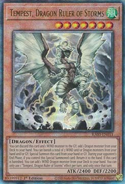 Tempest, Dragon Ruler of Storms (V.7 - Ultimate Rare) - Quarter Century Bonanza (Ultimate Rare) [RA03-011]