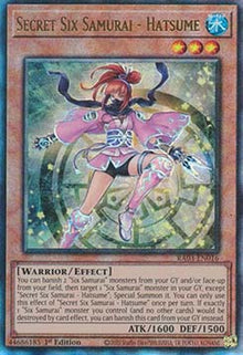 Secret Six Samurai - Hatsume (V.7 - Ultimate Rare) - Quarter Century Bonanza (Ultimate Rare) [RA03-016]
